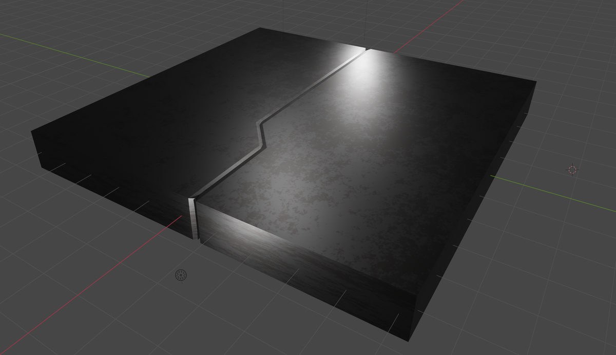 Blender panel lines